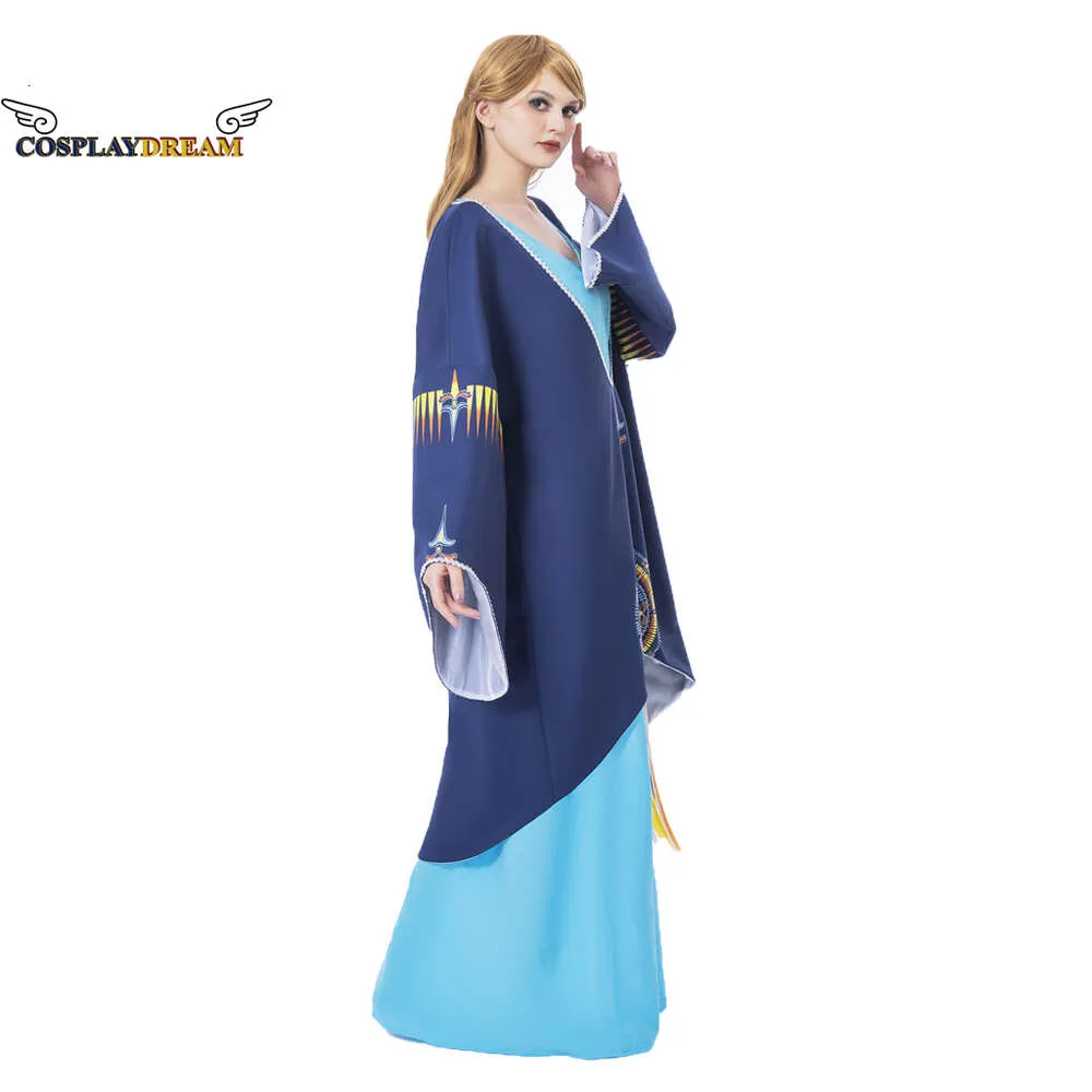 strapless open back dress Padme Amidala Lake Dress Star Wars Queen Padme Cosplay Costume Hallowe –  ACcosplay main image 1