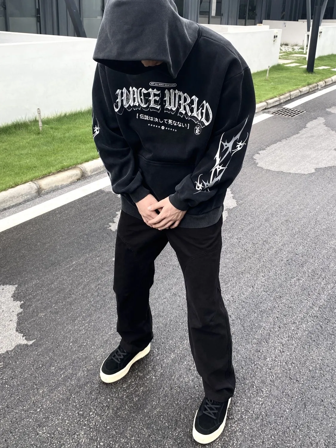 Chainsstar Juice WRLD Commemorative High Street represent hoodie American Fashion Brand for Men and Women Long Sleeve Casual Streetwear in SMLXL Sizes