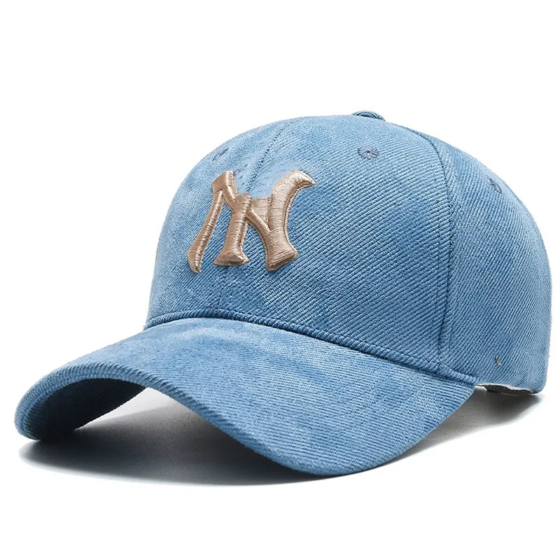 Y-2077 Spring and fall unisex fashion baseball cap, embroidered visor