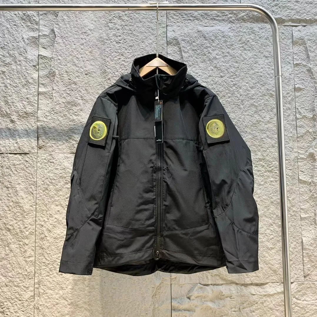 Embroidered waterproof best sale jackets