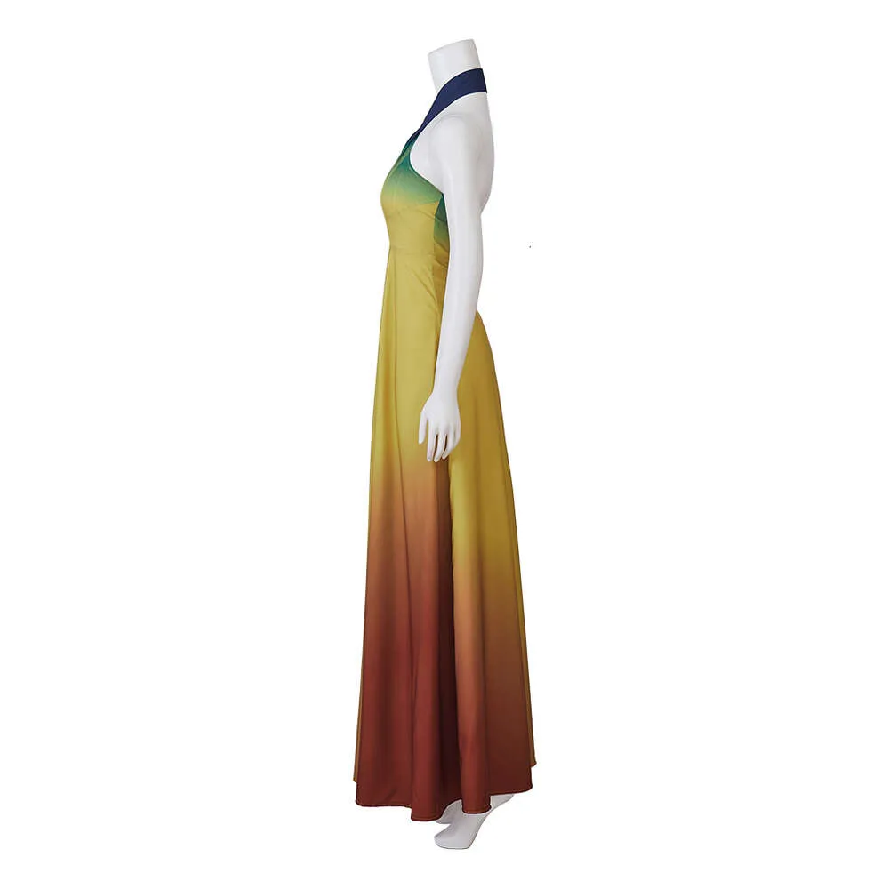 metallic rainbow dress glass onion ♢ DHgate Kate Hudson Cosplay Costume Dress – Color Changing... For Anime  Costumes