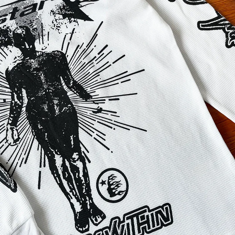 Hellstar Studios Victory Thermal Graphic Long Sleeve Shirts