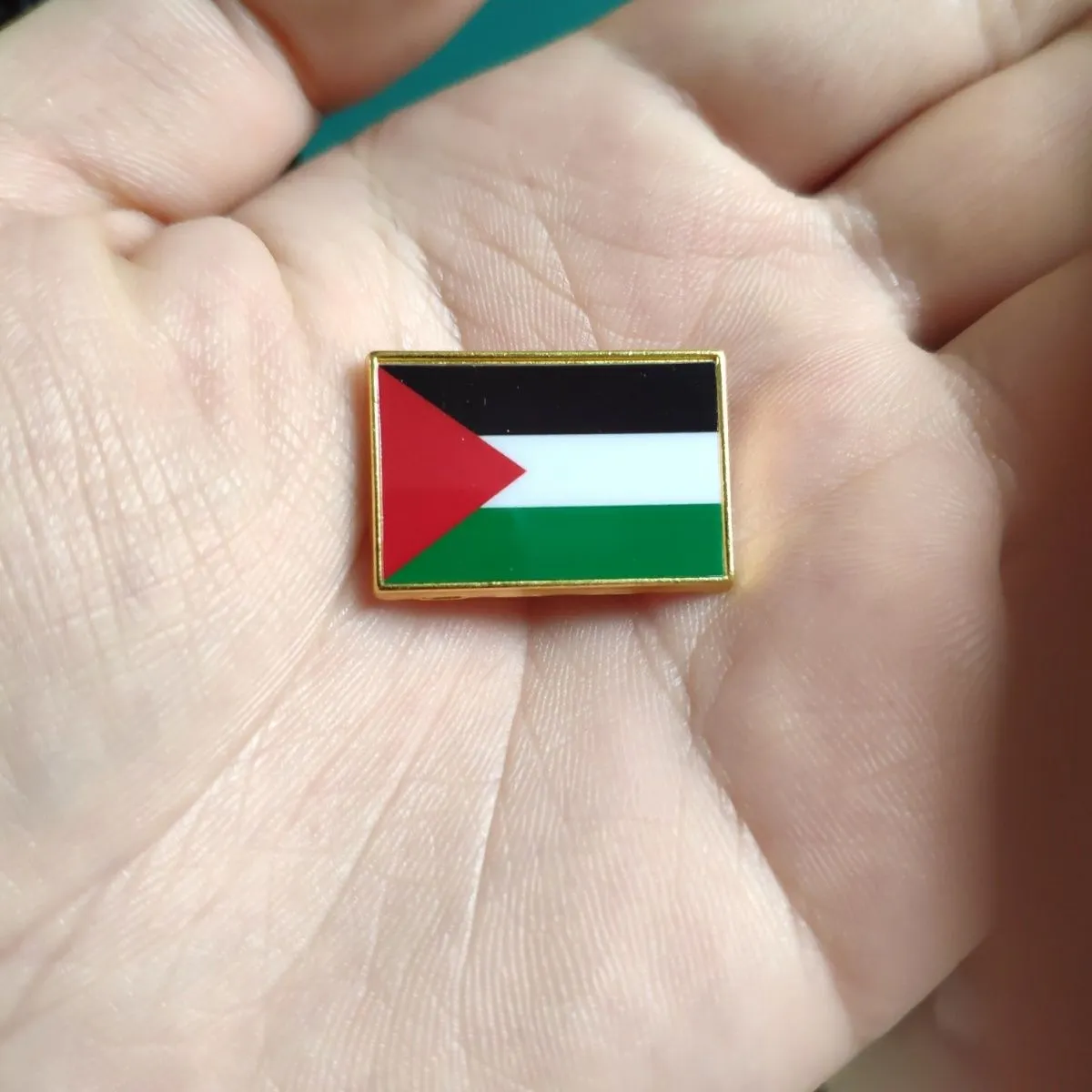 Palestine Flag Lapel Pins Palestine National Flag Lapel Pins