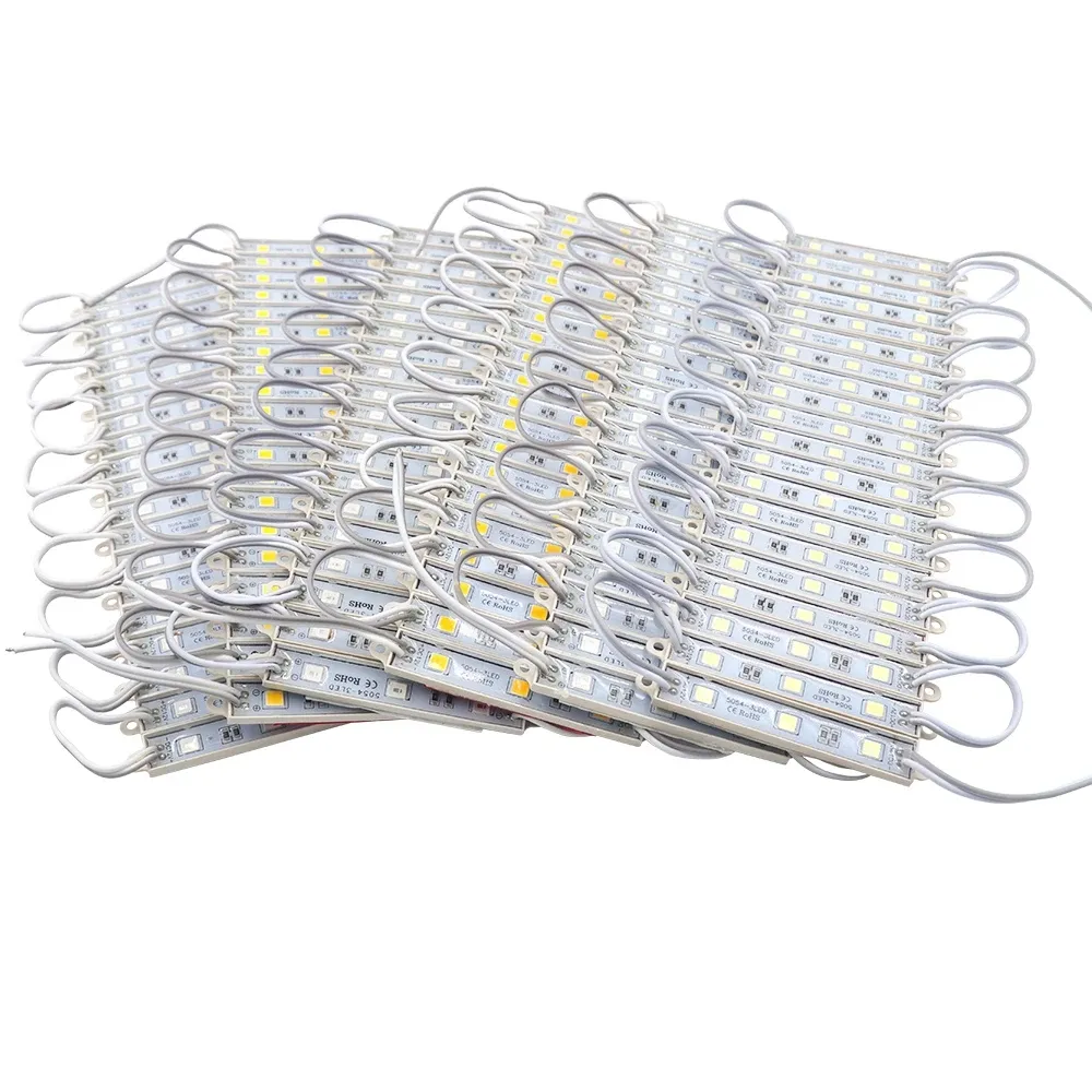 DHgate.com:12V LED Strip Lights SMD 5054 Waterproof Lamp 3LED Tape Warm ...