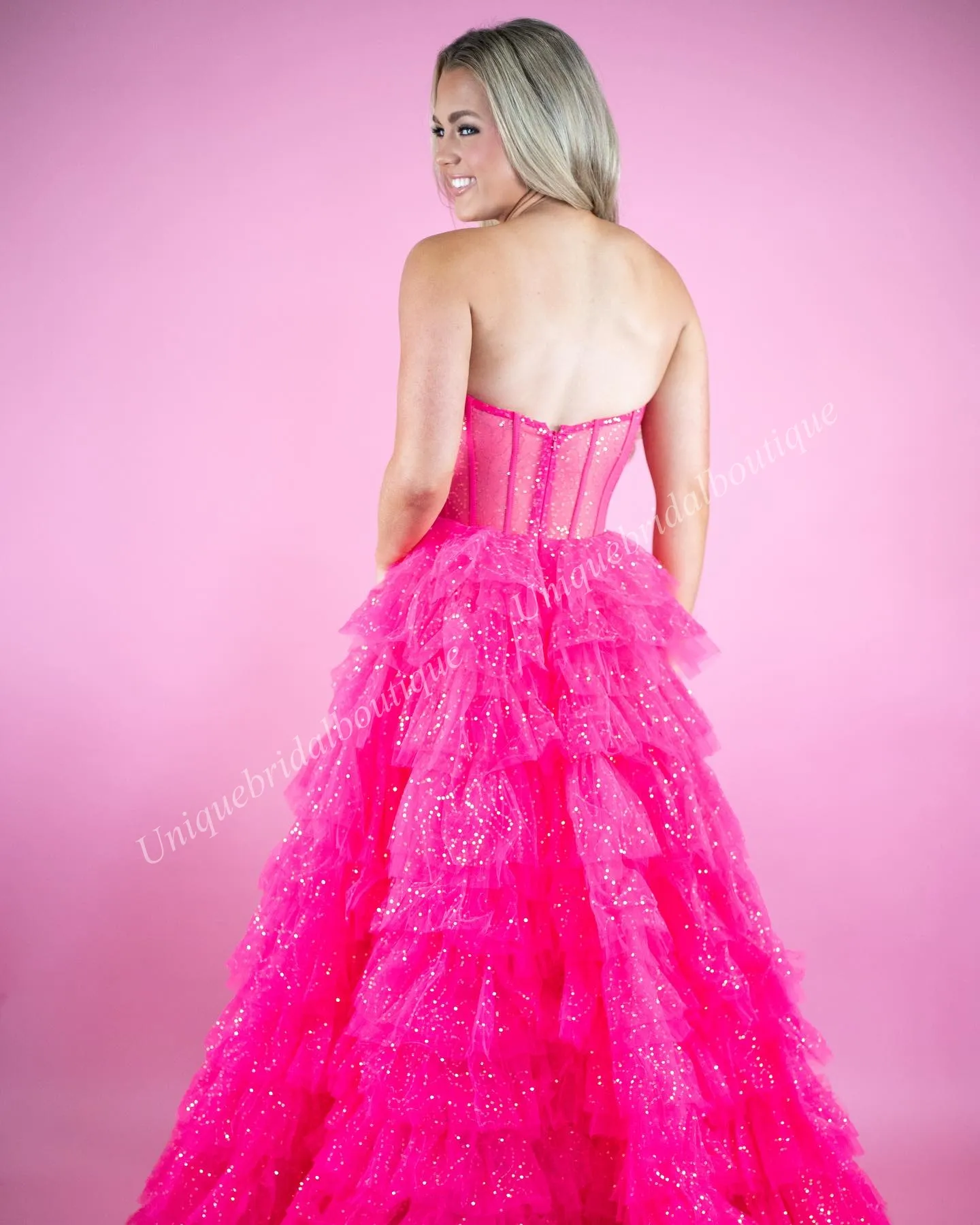 Sequins Tulle Prom Dress Strapless Sheer Corset Bodice Ruffle Skirt Sweep Train Ball Gown for Winter Formal Cocktail Party from Dhgate In Stock Special Occasion Dresses - price 99.86 Sequins Tulle Prom Dress Strapless Sheer Corset Bodice Ruffle Skirt Sweep Train Ball Gown for Winter Formal Cocktail Party from Dhgate In Stock Special Occasion Dresses - price 99.86