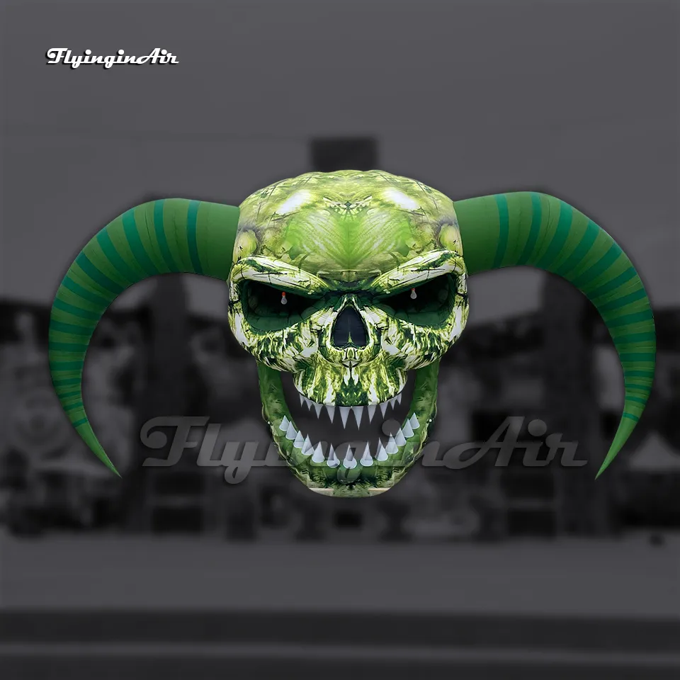Trajes Inflables Cabeza De Demonio De Calavera Verde Halloween,  Decoraciones De Halloween Inflables Al Aire Libre, Cara De Diablo Iluminada  Para Fiestas Eventos De 2.089,13 € | DHgate, image size:960x960