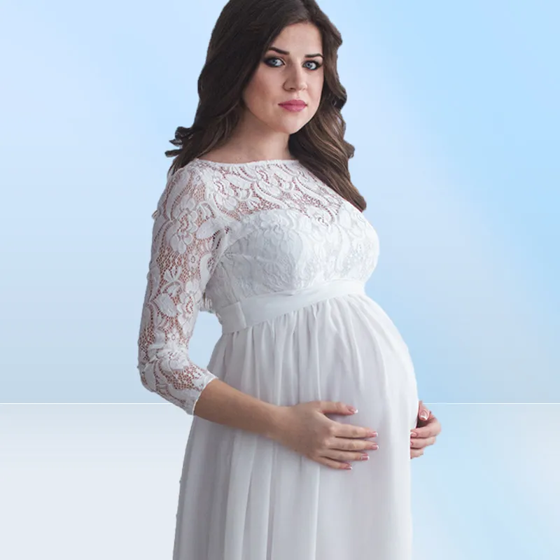 Elegant Lace Maternity Gown - Sexy Photo Shoot Dress, Maxi Pregnancy  Photography Props, Expecting Mommy Apparel - Buy Now! from Dhgate Basic &  Casual Dresses - price 16.01
