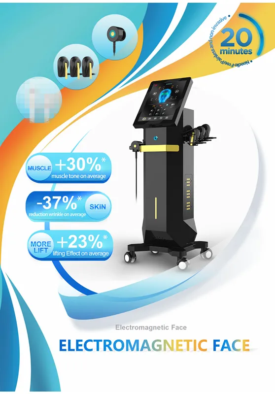 Muscle Sculpt Peface Ems RF Facial Wrinkle Removal Vline EM PE Face Lifting Beauty Machine