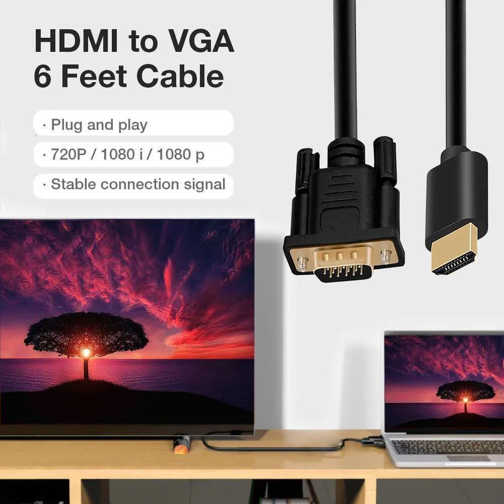 Câble adaptateur Mini DisplayPort mâle vers HDMI mâle pour MacBook ( 1.8 m )