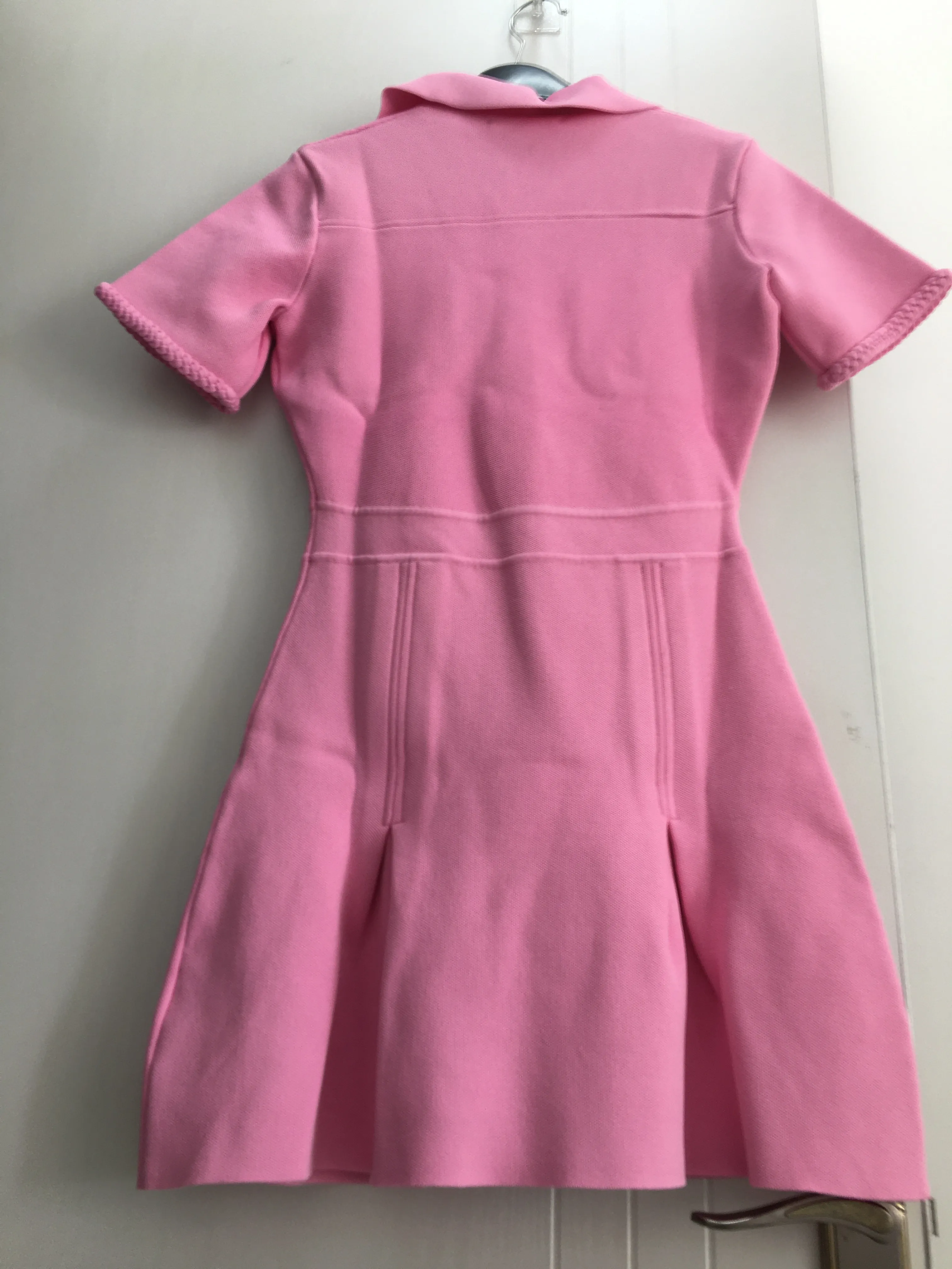 open lace back dress [US Warehouse] Pink 1920s Sequined Long Sleeve Dress