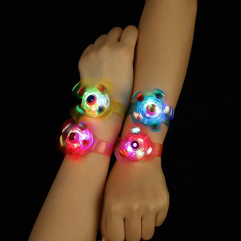 Jouets lumineux fête pour enfants LED lueur Bracelet lueur dans le noir Jouets lumineux fête pour enfants LED lueur Bracelet lueur dans le noir