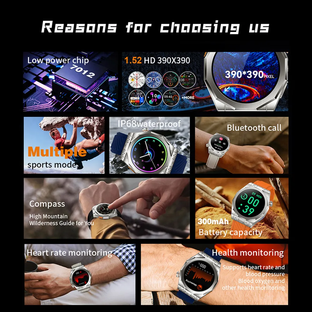 Z83 Max 3 In 1 Sport Frederique Constant Smartwatch With Fitness