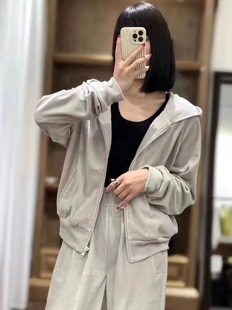 Hooded cardigan jacket hotsell