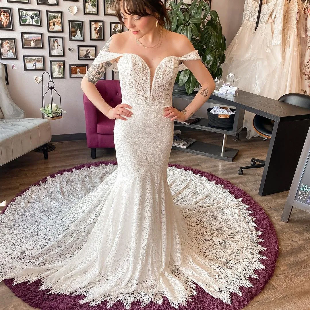 Boho wedding dress curvy clearance