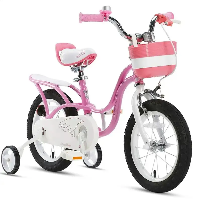 Girls pink bike basket best sale