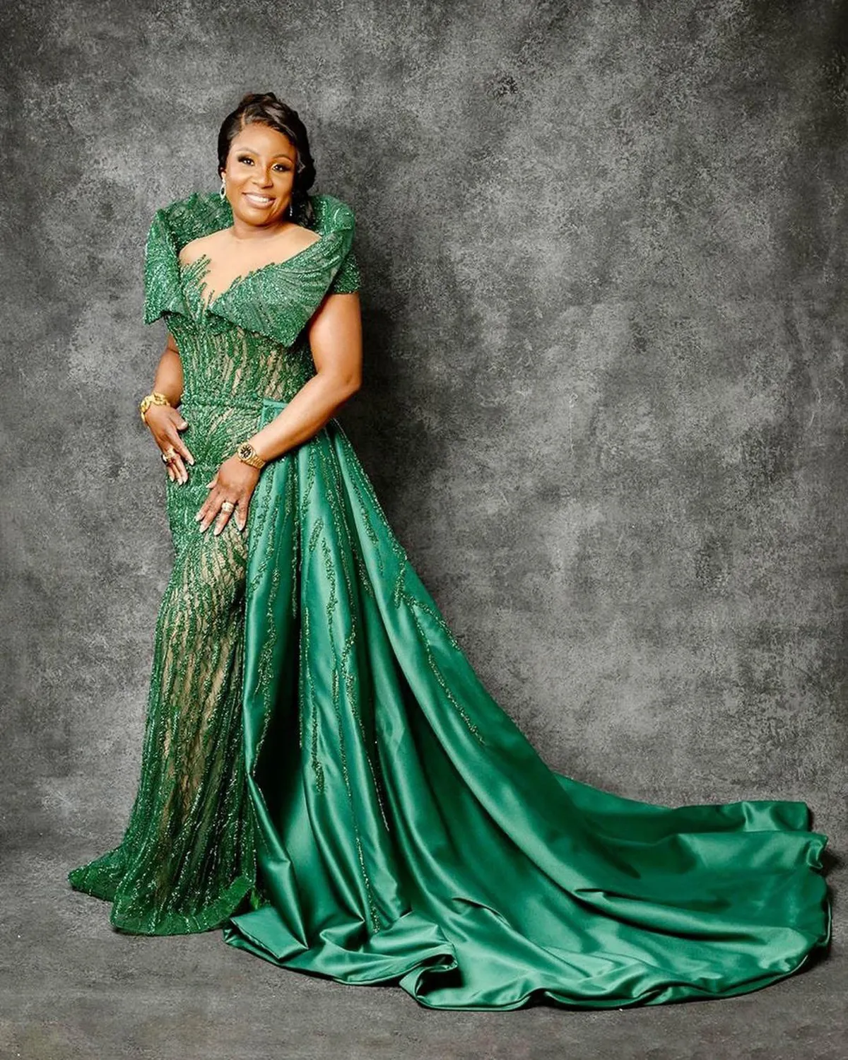 Emerald Green Mother of the Bride Dresses Plus Size