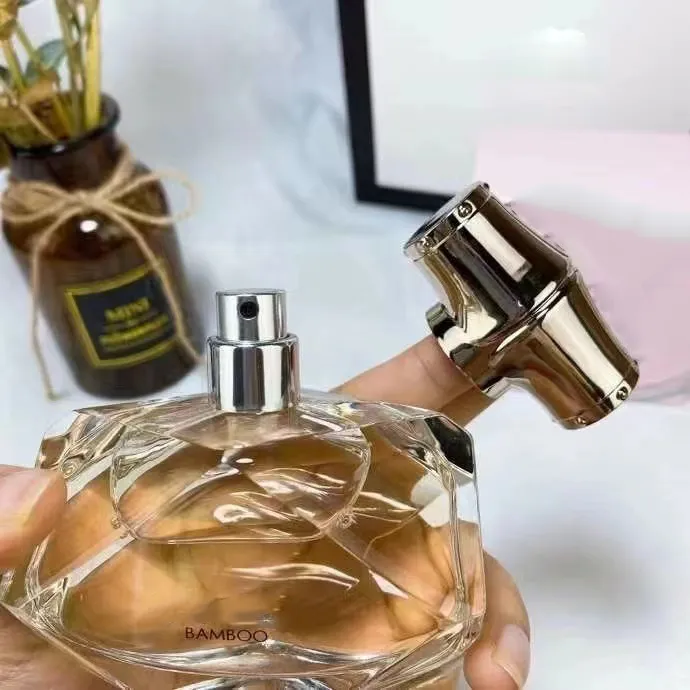 DHgate Bamboo Eau De Toilette Luxury Perfume for Women 75ml 2.5 fl.oz. EDT Long Lasting Designer Fragrance Wholesale Stock Dropship Health Beauty