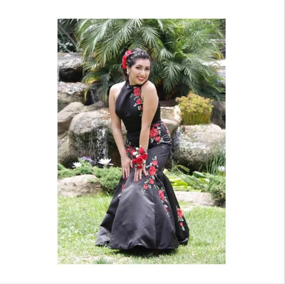 two piece floral bridesmaid dresses Floral Embroidered Two-Piece A-Line Dress