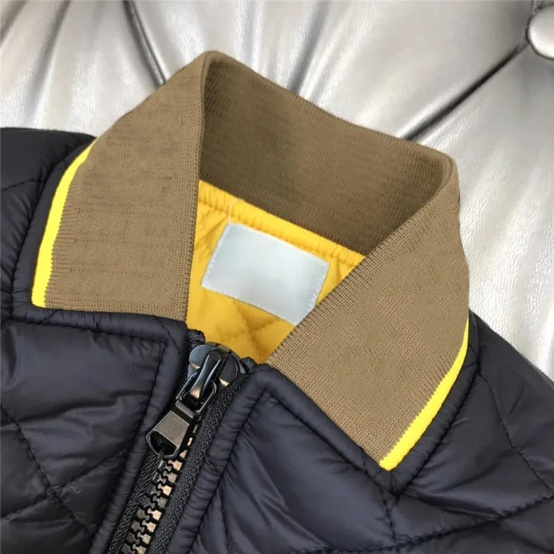 Baby Designer Clothes Down Coat 21 Children's Baseball Jacket Autumn Winter New Thickened Double Outwear Warm Cotton For Boys and Girls Kids Clothing