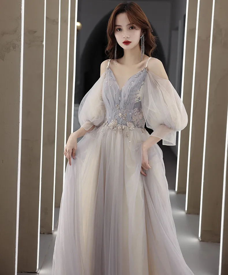 Sparkly Sequined Split Mermaid Evening Dresses Crystal Long Formal Prom Gowns Custom Made Plus Size Pageant Wear Party Dress,DS4579 main image 1