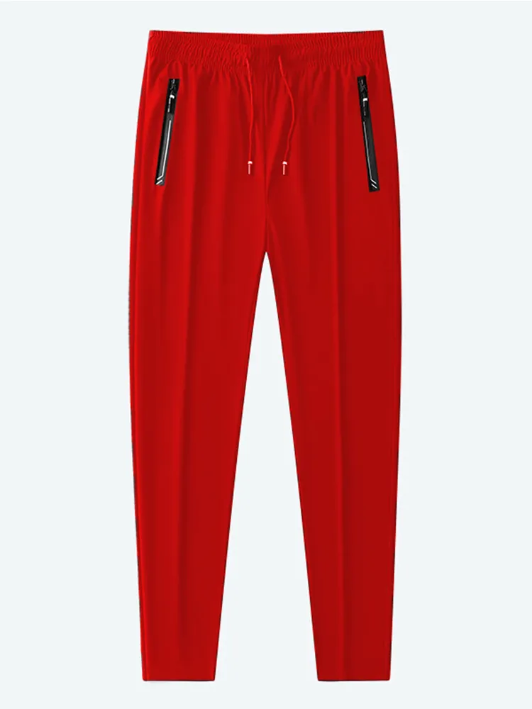ウォーキング・ランニングウェア 2LINE ADJUSTABLE WIDE TRACK PANTS V2 RED 2Line Adjustable Wide Track Pants V.2 - Red – LÝFT