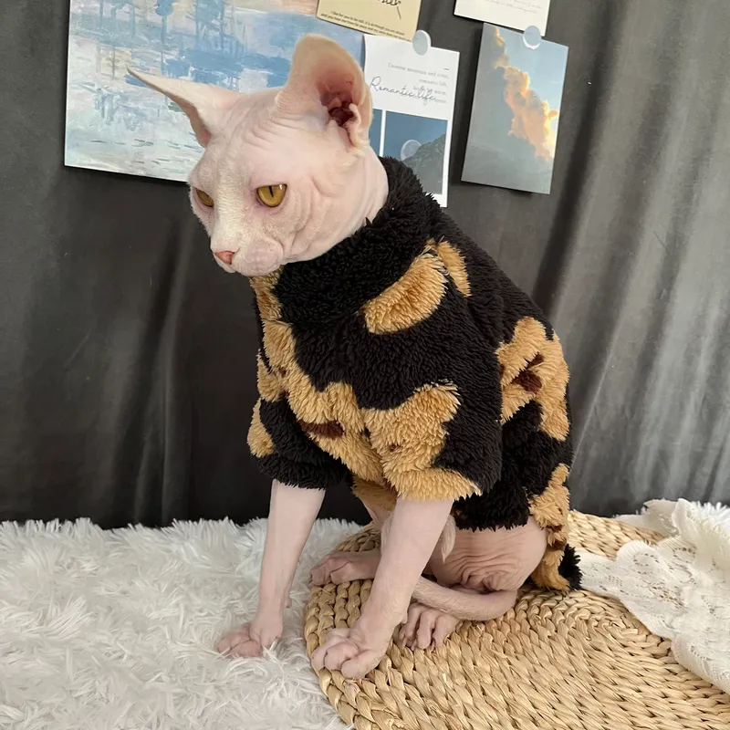 Hairless top cat costume