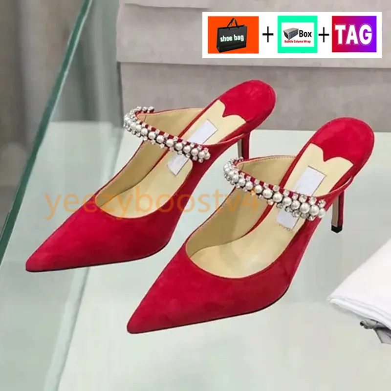 Femmes Chaussures Habill es Talons Designer Bing 65mm Mule