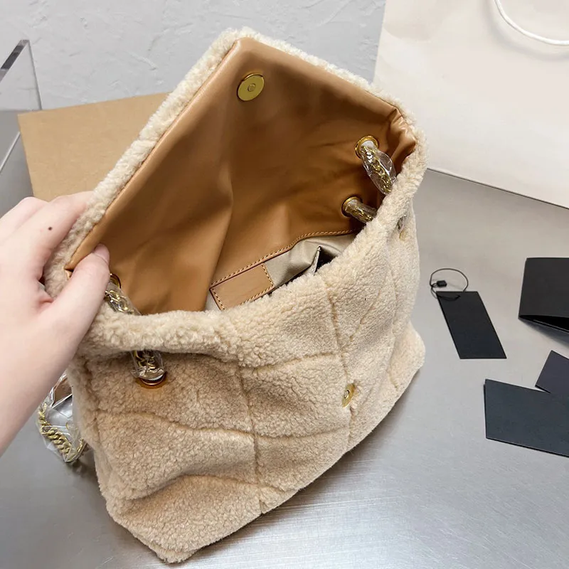 Chanel plush outlet messenger bag