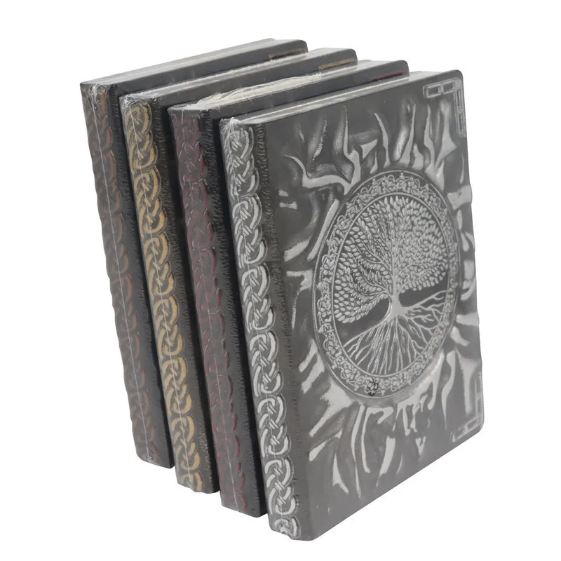 Notepads Retro Embossed PU Leather Notebook With... From Kong08, $9.35 ...