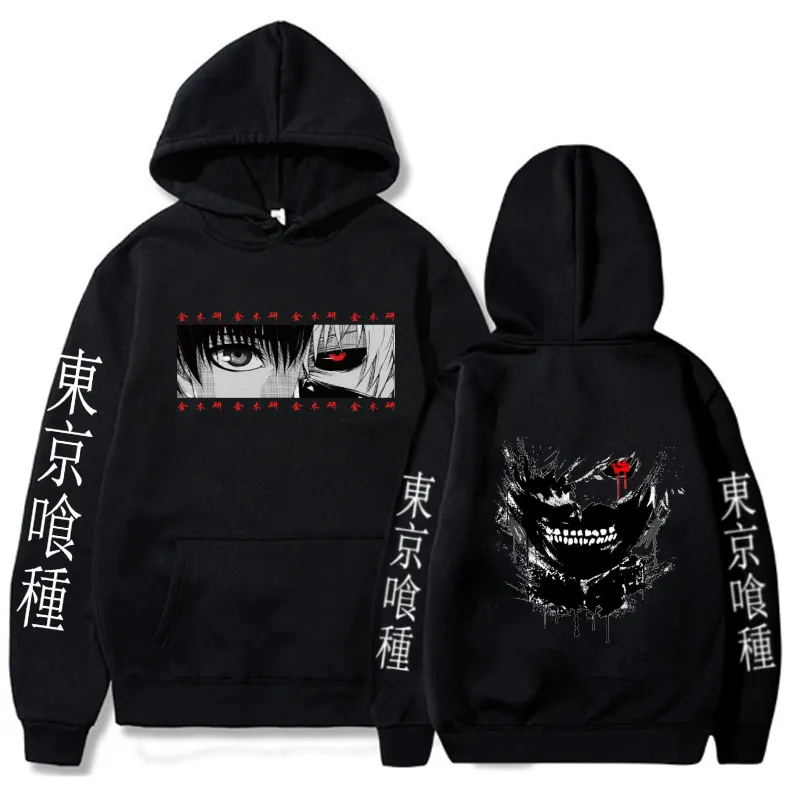 Herren Hoodies Sweatshirts Anime Hoodie Tokyo Ghoul Frauen Casual