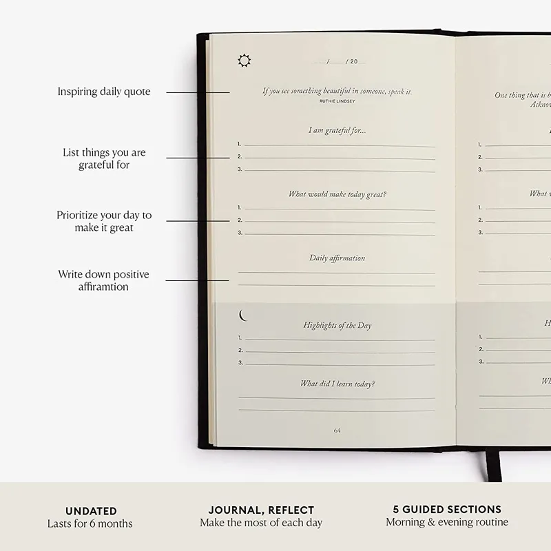 Notebook Design Reflective Diary Design Lined Journal Notebook Daily Reflection Diary,... From Kong09, $14.59 ...