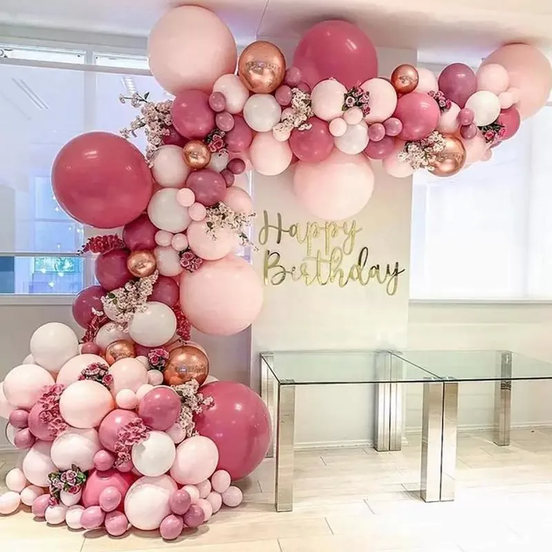 Palloncino 41 Ghirlanda Compleanno Rosa Garland Pink