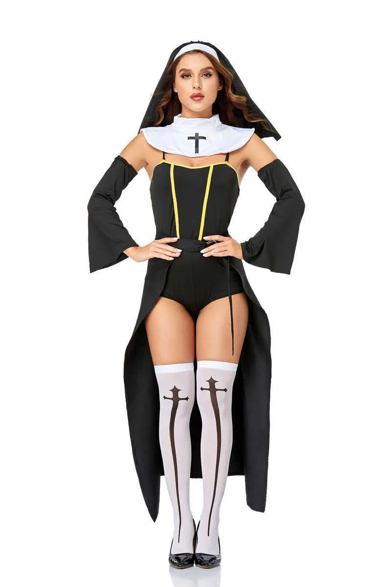 Nun Costume Halloween Womens Sexy Cosplay Outfit ... From Bailixi04, $15.6  | DHgate.Com