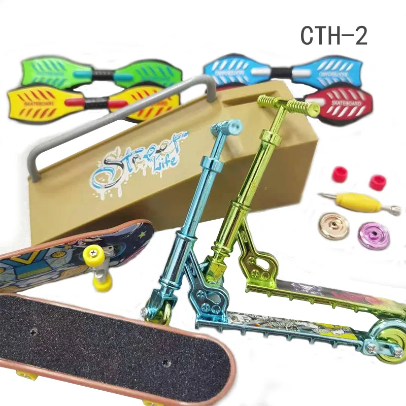 Tech Deck Pack Versus – 2 Finger Skates + Obstacle – Mini Skate Doigt à Collectionner – Modèle Aléatoire