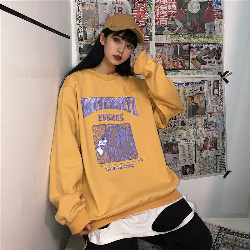 Vintage top oversized sweatshirts