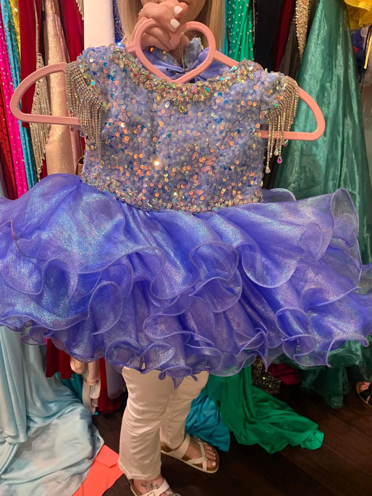 Vestido para cheap miss infantil