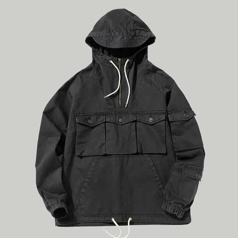 Military Camouflage Tactical Hoodie With Multi Pockets 2021 Hip Hop Streetwear Safari Jacket From Clotheskind Vendor 64.17 DHgate.Com