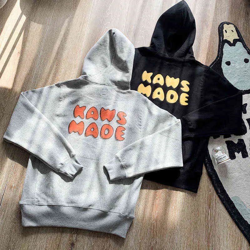 HUMAN MADE Polar Bear Print Bear Hoodie For Men And Women Loose 