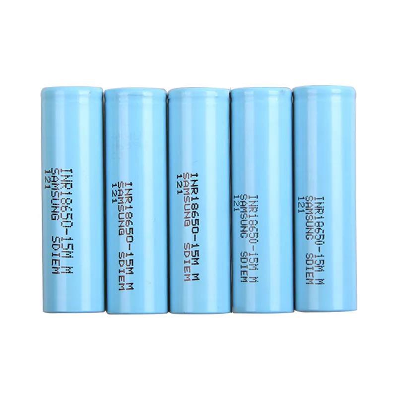 Samsung INR18650 15MM 3.7V 1500mAh 23A Continuous Discharge Rechargeable Li ion Battery
