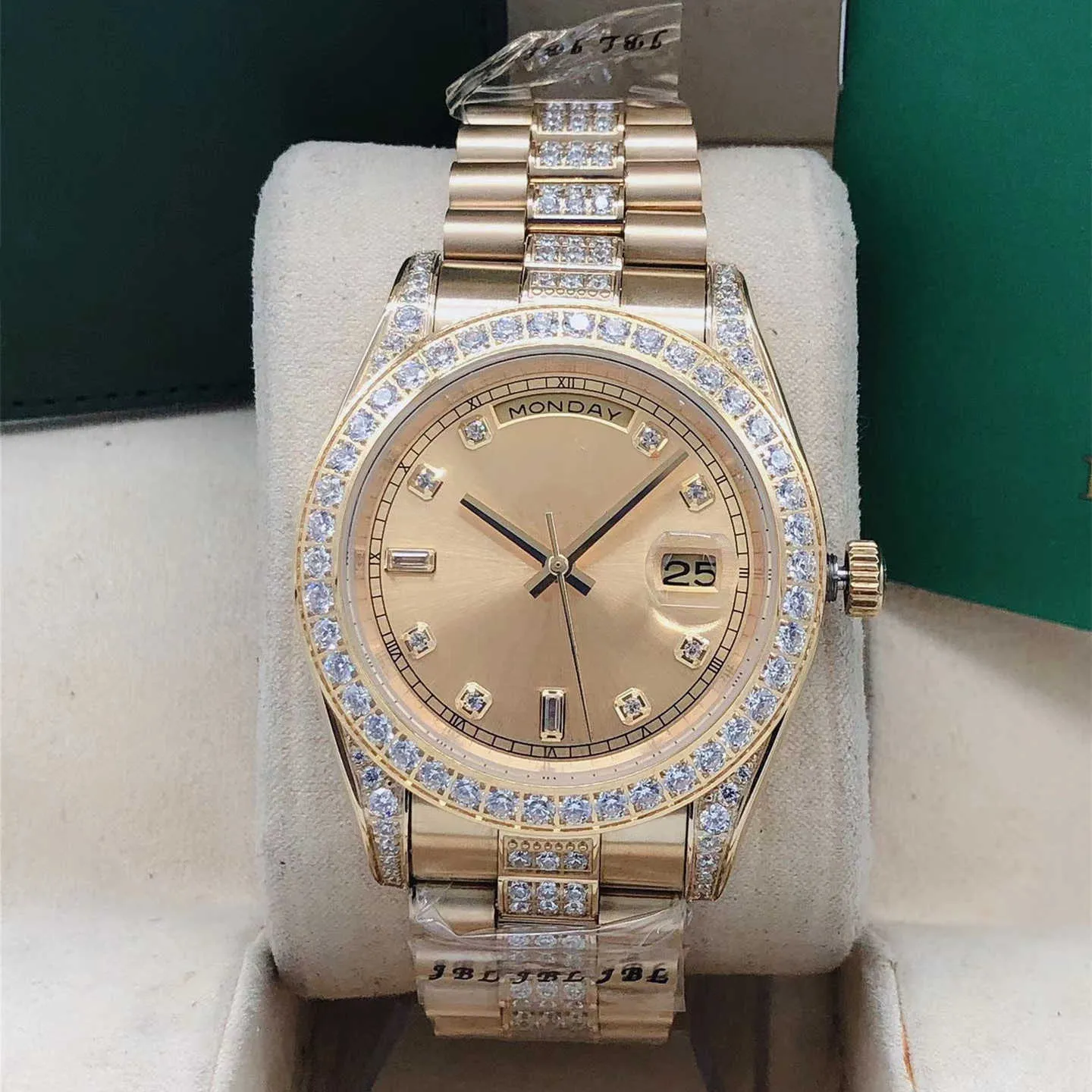 JBL Silver Crystal Watch Bulova 45B148 Caravelle Men main image 4