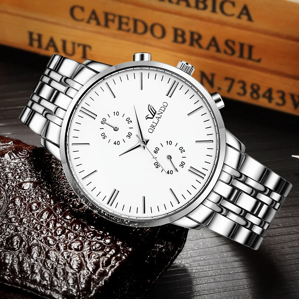 Relojes Para Hombre Reloj Elegante De Vestir Casual de Cuarzo Baratos New