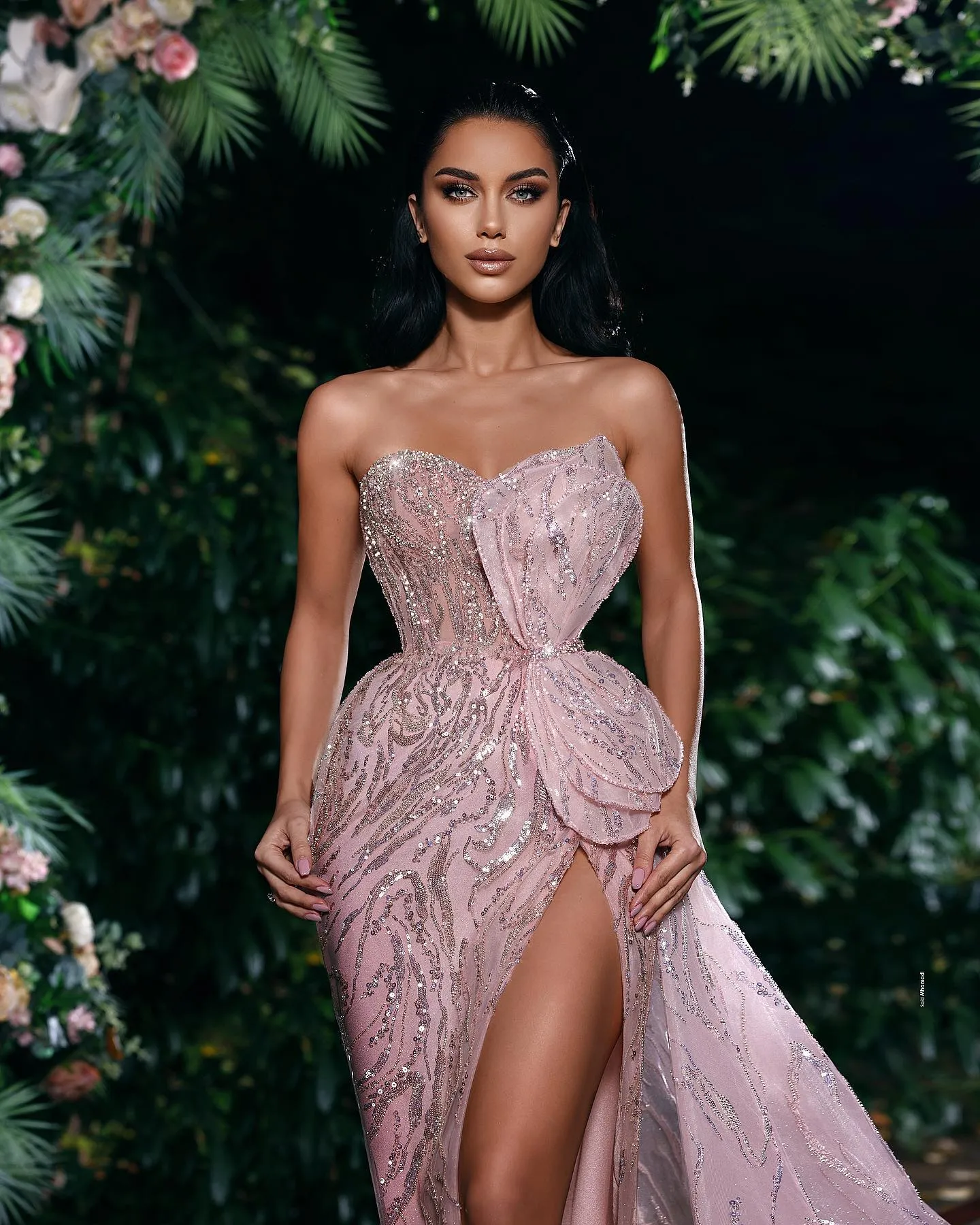 hot pink prom dress makeup 60 Stunning Prom Makeup Looks : Barbie Pink Glam Vibe I Take You itakeyou.co.uk
