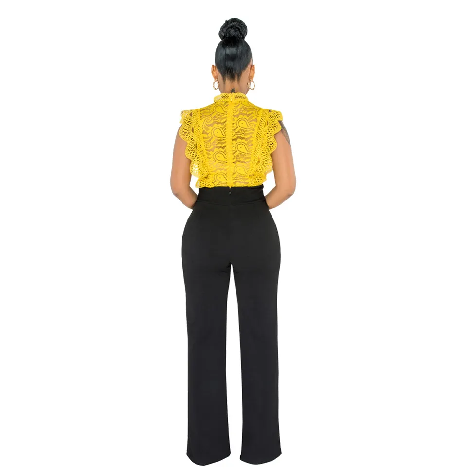 Women's High Waist Blue Dress Pants with Back Zipper Women's High Waist Blue Dress Pants with Back Zipper