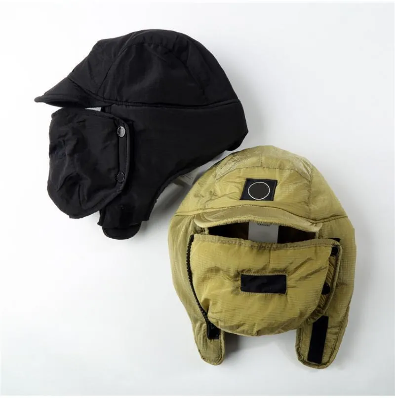Winter Windproof Ear Protection Cap: Reflective Full Head Hat For Men ...
