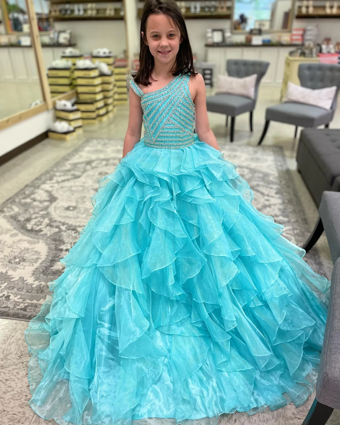 princess polly baby blue dress Birthday Rachel Green main image 1