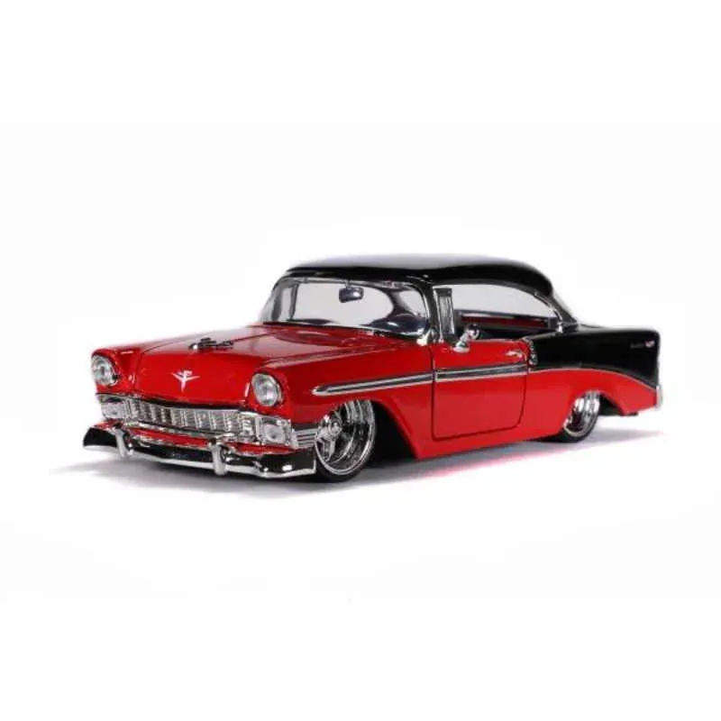 Electric/RC Car Nicce 1 24 1956 Chevrolet BEL AIR High Simulation Diecast Car Metal Alloy Model Car CHEVY Toys for Children Gift Collection J85 T221214