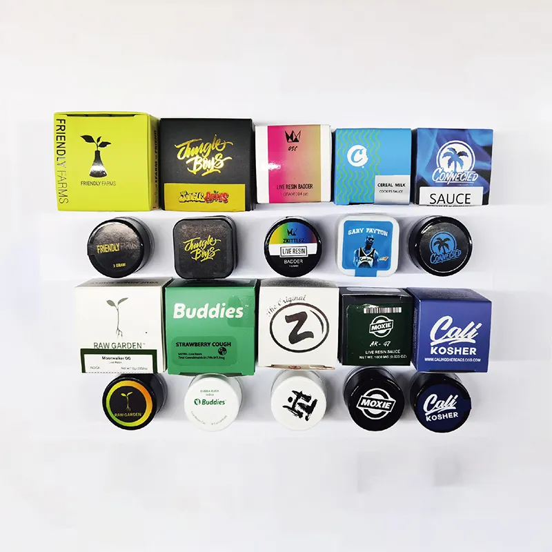 1g Container 1G Live Resin Packaging Jars - Premium Concentrate Containers ...
