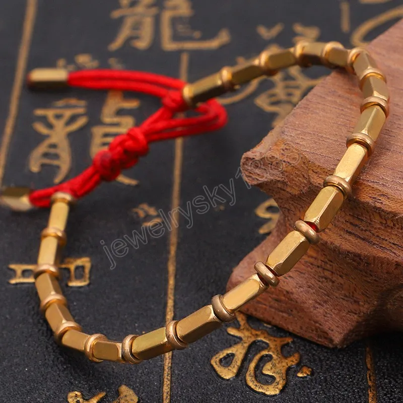 Amazon.com: Women's Colorful Bracelets Tibetan Bracelet Hand Rope, Gold,  Wood, Water, Fire And Earth, Men's And Women's Ethnic Style Red Rope  Adjustable Braided Beach Bracelet ( Color : Five Elements Soil ,