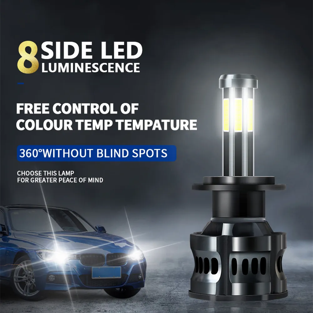 H11 LED Headlight Bulb Low Beam/Fog Light Conversion Kit 2400LM 6000K White Super Bright 2pcs 043dc497 D373 4080 A534 Bbc6527901eb.b9e4483266fb3d47a960ea1ae427e66d