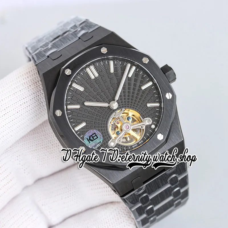 JCF K6F26522 A2924 Automatic Tourbillon 41 DLC 52 611 DHgate